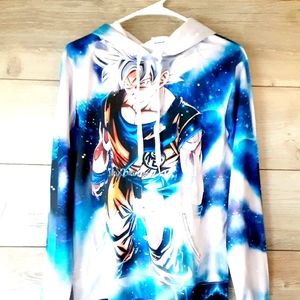 Dragonball hoodie big kids size Medium